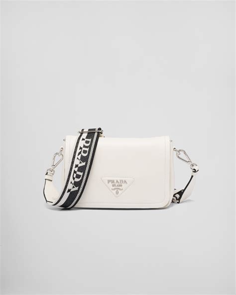 prada small white bag|prada crossbody bag white.